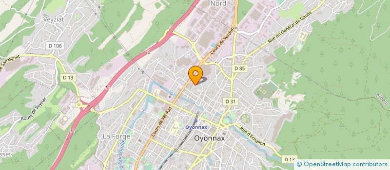 localisation de l'entreprise GDS à GEOVREISSET