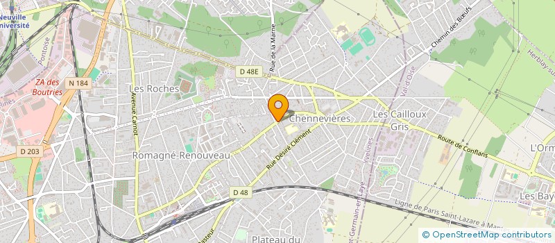localisation de l'entreprise GDS 78-95 SERVICES à CONFLANS-SAINTE-HONORINE