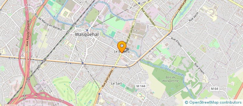 localisation de l'entreprise GDS AJM LEMOINE à VILLENEUVE-D'ASCQ