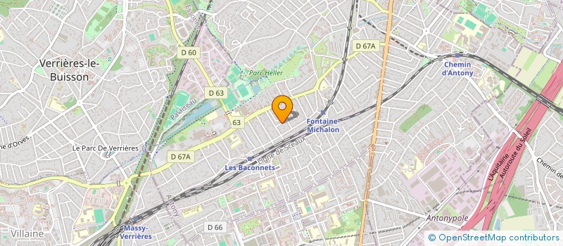localisation de l'entreprise GDS BAT à ANTONY