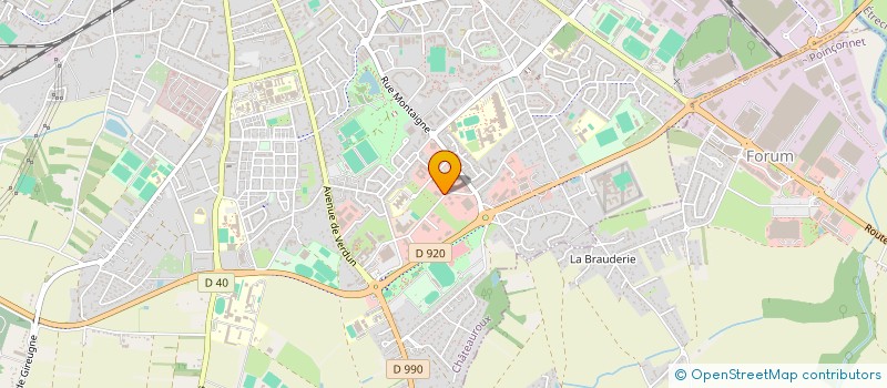 localisation de l'entreprise GDS CENTRE à CHATEAUROUX