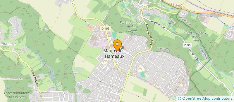 localisation de l'entreprise GDS CLIMATISATION  MAGNY-LES-HAMEAUX