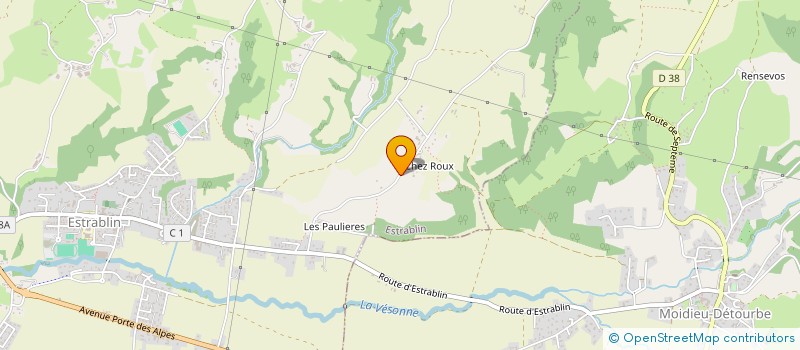 localisation de l'entreprise GDS DISTRIBUTION  SEPTEME