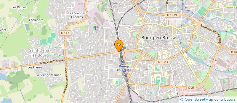 localisation de l'entreprise GDS EDITIONS  BOURG-EN-BRESSE