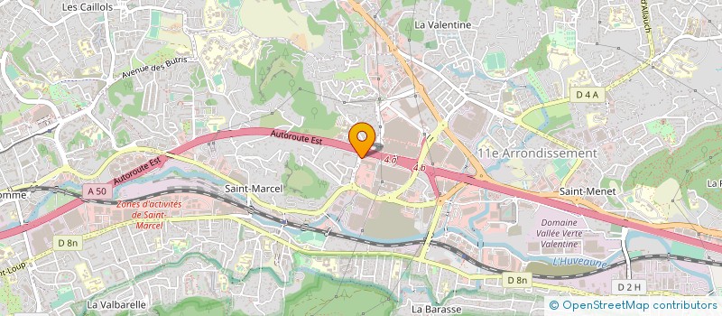 localisation de l'entreprise GDS ENERGIE ET SERVICE  MARSEILLE