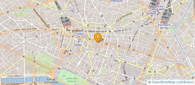 localisation de l'entreprise GDS EUROLUB à PARIS