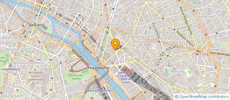 localisation de l'entreprise GDS FRANCE à PARIS
