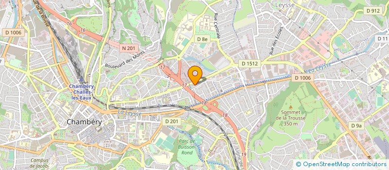 localisation de l'entreprise GDS HABITAT  BASSENS