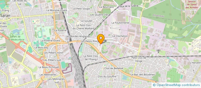 localisation de l'entreprise GDS HOLDING à SARAN