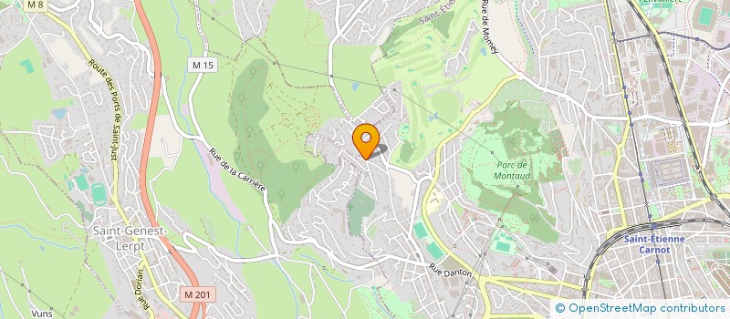 localisation de l'entreprise GDS LOCATION  SAINT-ETIENNE