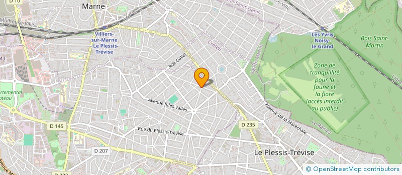 localisation de l'entreprise GDS RENOVATION à CHAMPIGNY-SUR-MARNE