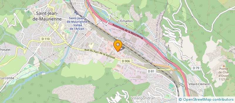 localisation de l'entreprise GDSEB  SAINT-JEAN-DE-MAURIENNE