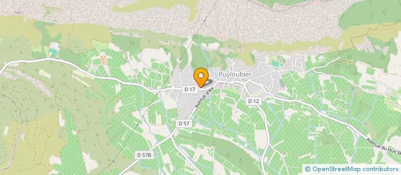 localisation de l'entreprise GDTP à PUYLOUBIER