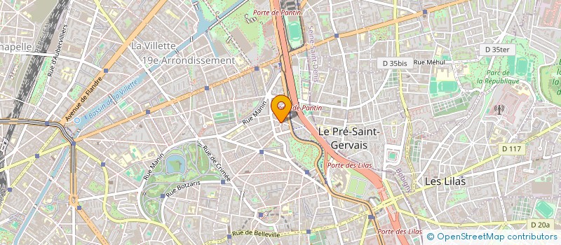 localisation de l'entreprise GDUSTYL  PARIS