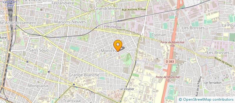 localisation de l'entreprise GDV à LYON 3EME