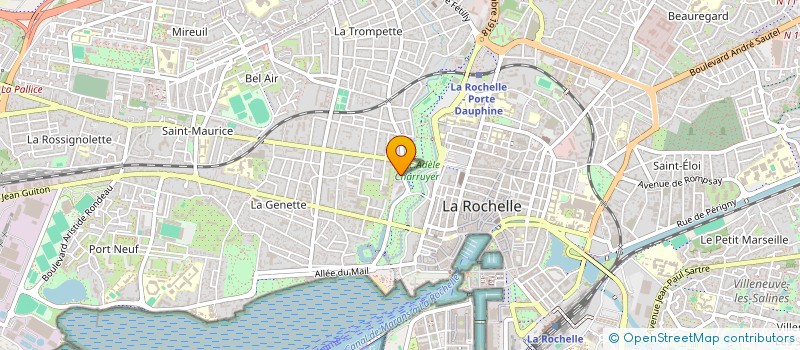 localisation de l'entreprise GDV SAINTONGE  LA ROCHELLE