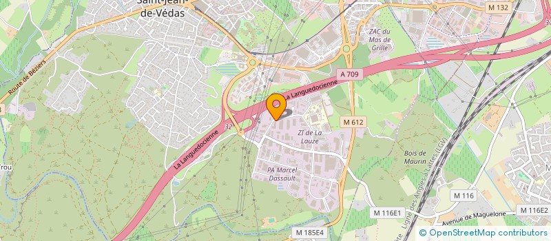 localisation de l'entreprise GDV SERVICES  SAINT-JEAN-DE-VEDAS