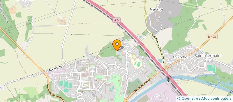 localisation de l'entreprise GDW HOLDING  VARENNES-SUR-SEINE