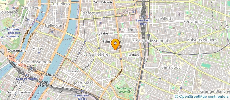 localisation de l'entreprise GDW MUSIC  LYON