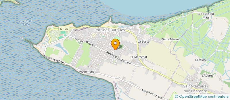 localisation de l'entreprise GE 02 TERRES A PROJETS  PORT-DES-BARQUES