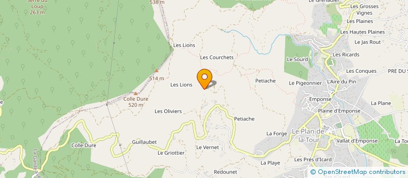 localisation de l'entreprise GE à SAINTE MAXIME