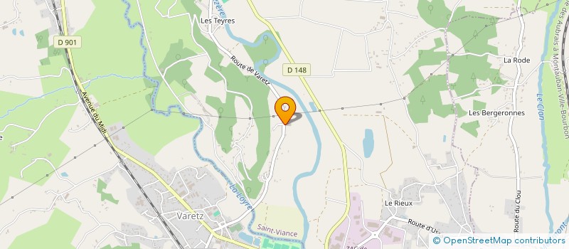 localisation de l'entreprise GE-AGRI19240  SAINT-VIANCE