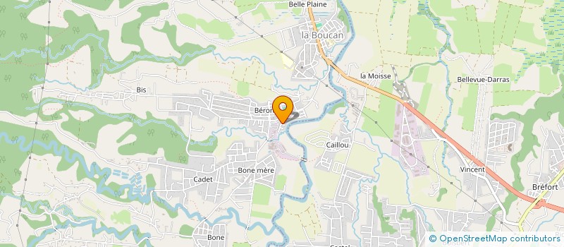 localisation de l'entreprise GE.CAT CONSULTING à SAINTE-ROSE
