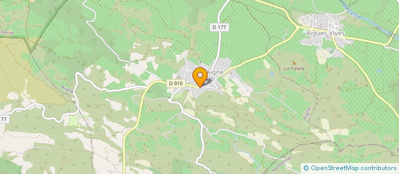 localisation de l'entreprise GE CLERBOUT BONNEL  AIGNE