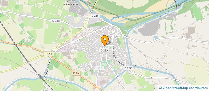 localisation de l'entreprise GE COOPTIK  MALLEMORT