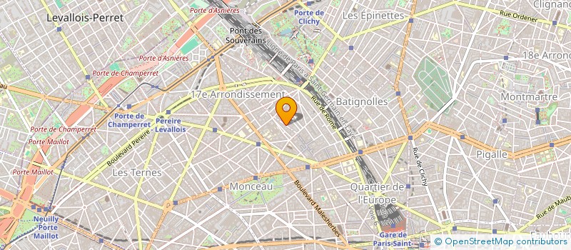 localisation de l'entreprise GE CREATION  PARIS