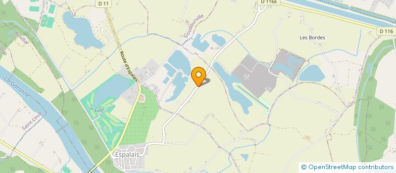 localisation de l'entreprise GE DE DREUILHE  SAINT-VINCENT-LESPINASSE