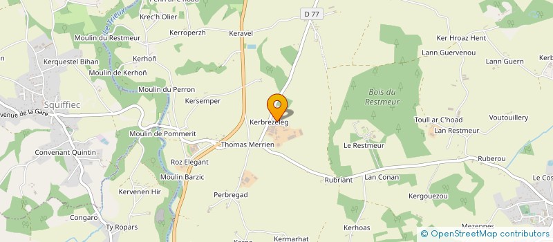 localisation de l'entreprise GE DE L'UNION à POMMERIT-LE-VICOMTE