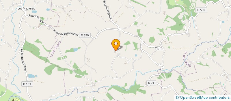 localisation de l'entreprise GE DE LA CHAPELLE  LE BAS SEGALA