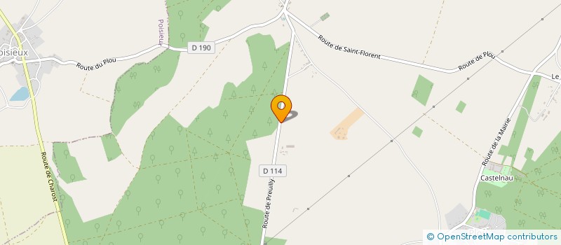 localisation de l'entreprise GE DE LA TRUFFIERE  PLOU