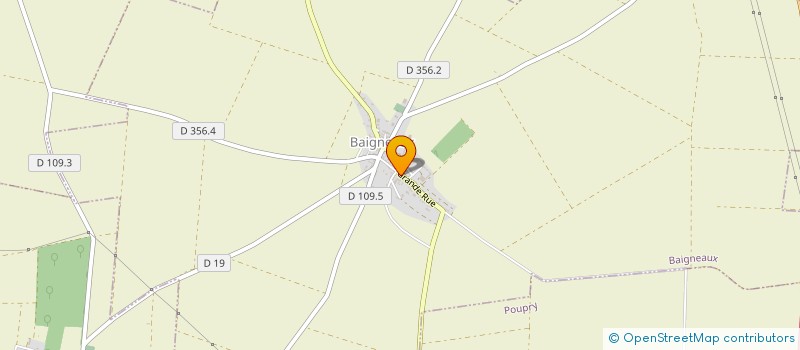 localisation de l'entreprise GE DE LA VALLEE à BAIGNEAUX