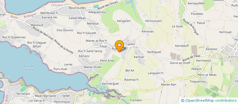 localisation de l'entreprise GE DES KORRIGANS à KERLOUAN