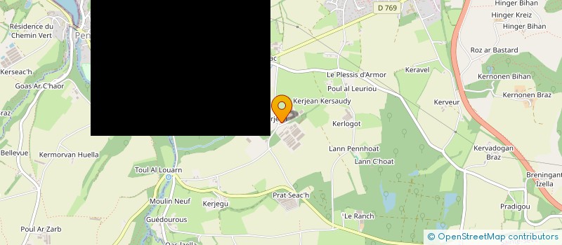 localisation de l'entreprise GE DES MAGNOLIAS  TAULE