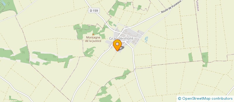 localisation de l'entreprise GE DES PLAINES DU GATINAIS  GRANGERMONT