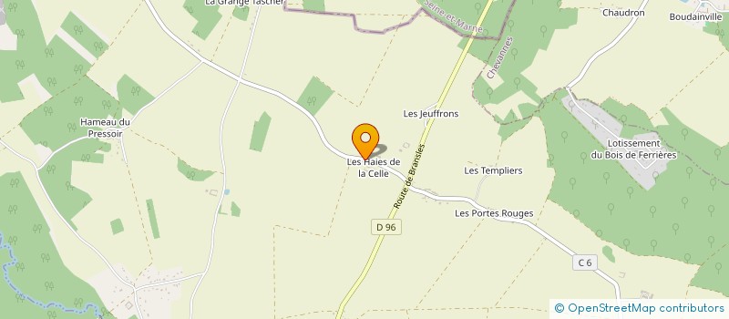 localisation de l'entreprise GE DU GATINAIS  FERRIERES-EN-GATINAIS