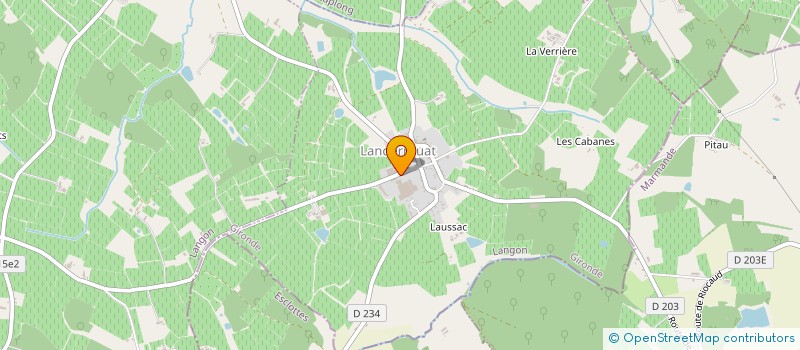 localisation de l'entreprise GE DU PAYS DE L'ENTRE 2 MERS  LANDERROUAT