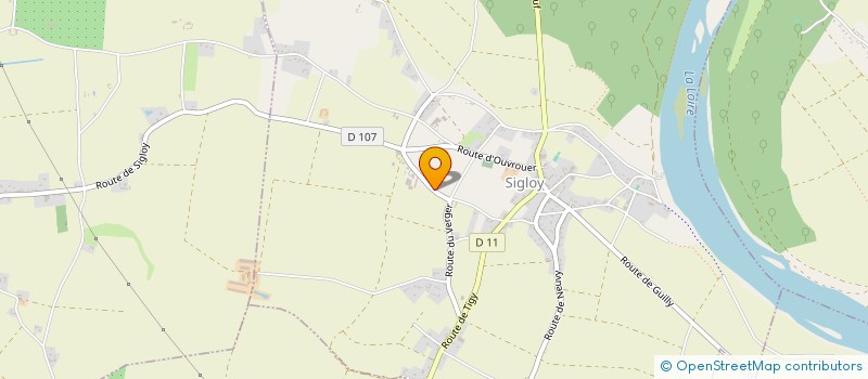 localisation de l'entreprise GE DU VERGER à SIGLOY