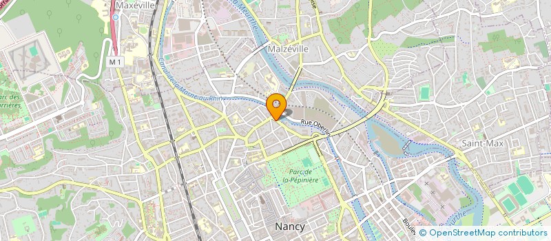 localisation de l'entreprise GE ECHAFAUDAGES 54  NANCY