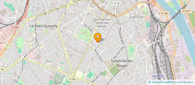 localisation de l'entreprise GE ESS NORMAND à ROUEN