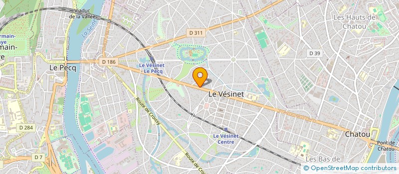 localisation de l'entreprise GE FRANCE BATIMENT  LE VESINET