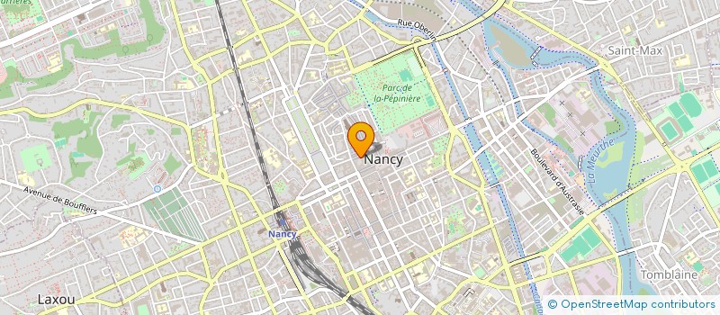 localisation de l'entreprise GE GRAND EST  NANCY