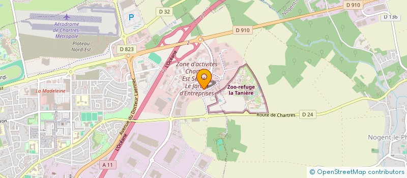 localisation de l'entreprise GE IMMO CHARTRES à CHARTRES