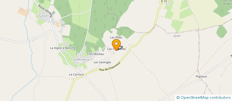 localisation de l'entreprise GE LE FRANCE  GRON