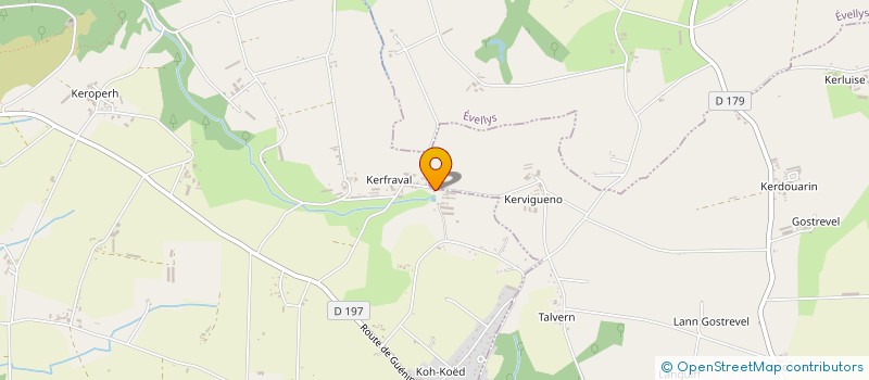 localisation de l'entreprise GE LE GALLIC  GUENIN