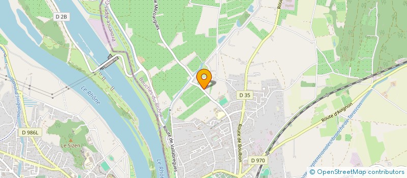 localisation de l'entreprise GE MARCEL 1  TARASCON