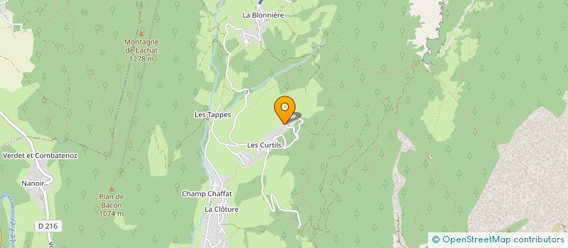 localisation de l'entreprise GE MAVISA TERTIAIRE  DINGY-SAINT-CLAIR